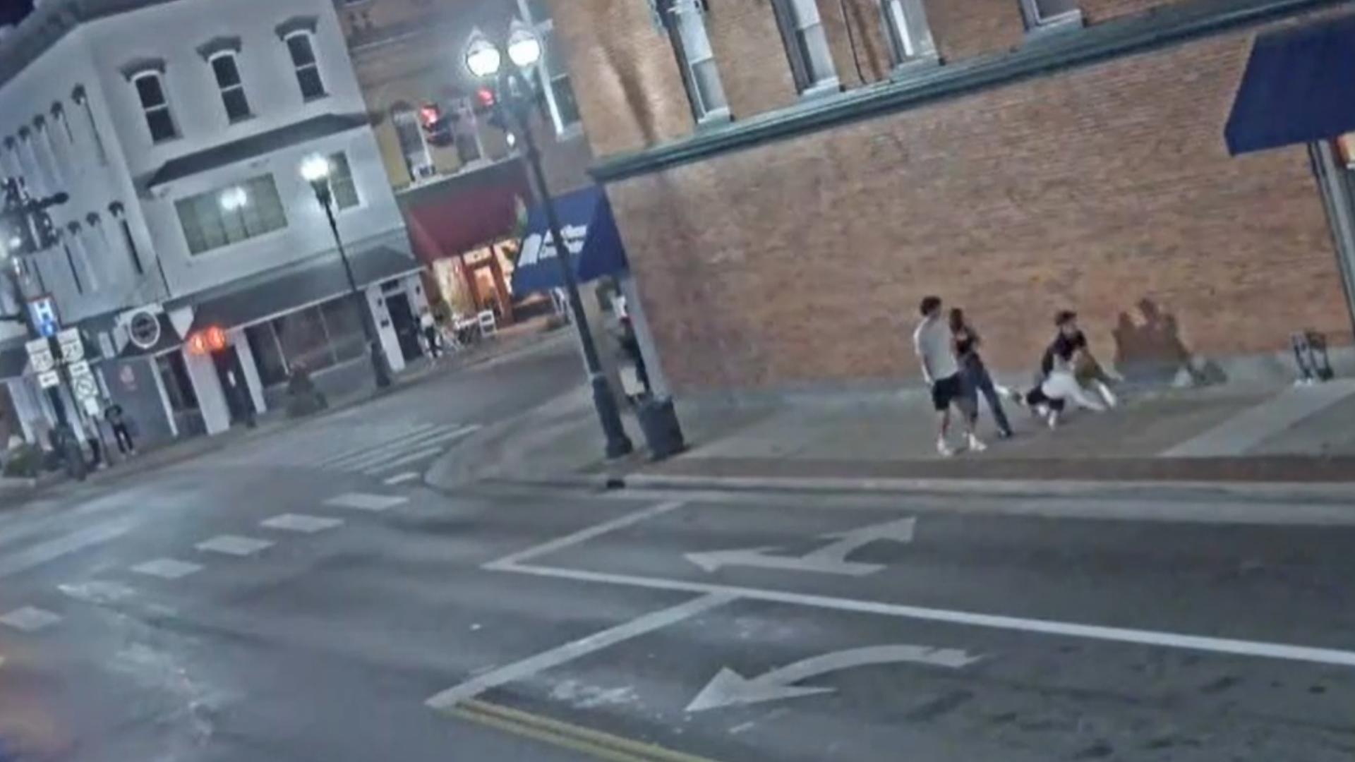 Video from BGPD shows an assault on Sept. 21.