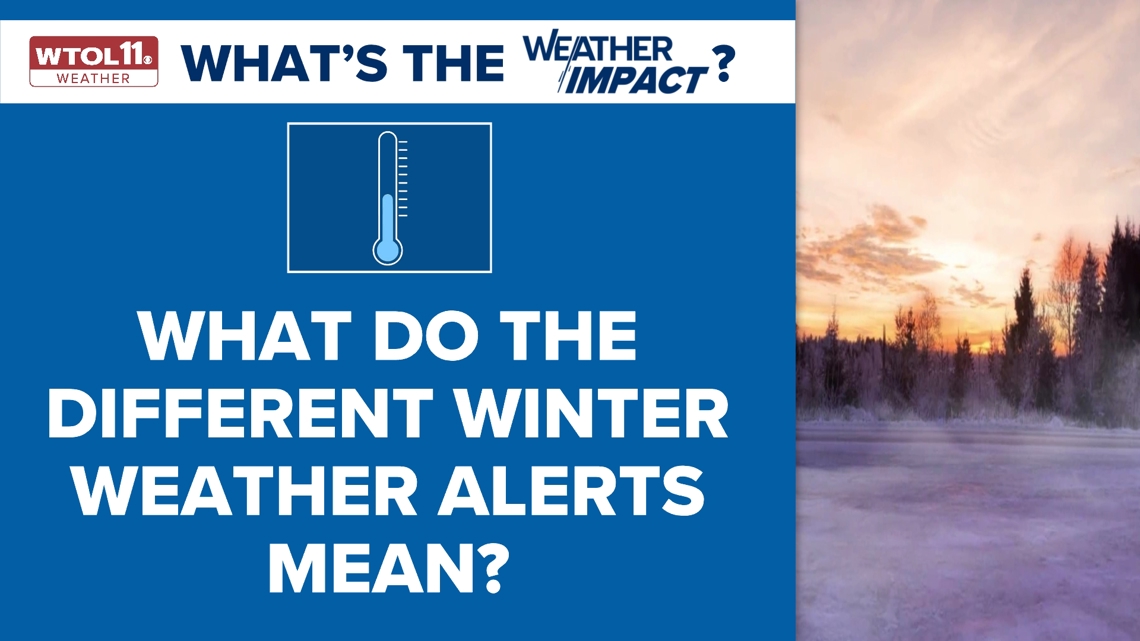 Winter weather alerts: What do they mean? | wtol.com