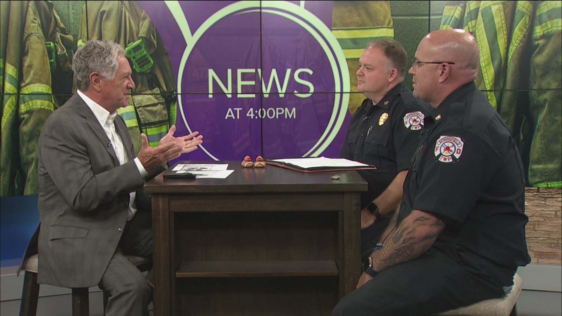 Fire Chief Jonathon Ziehr and Assistant Fire Chief Andrew Sauder join WTOL 11 to talk about the levy.