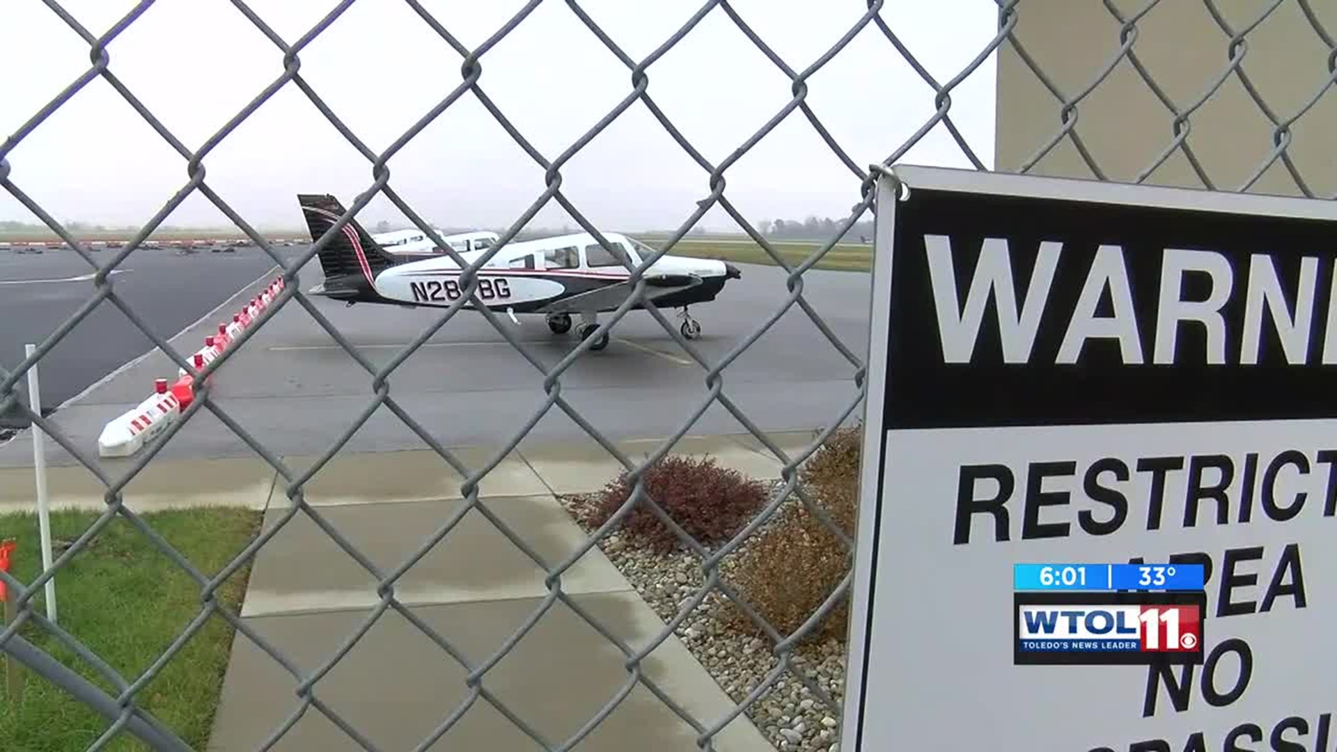 Wood County Airport seeking money from Commissioners for runway re-striping