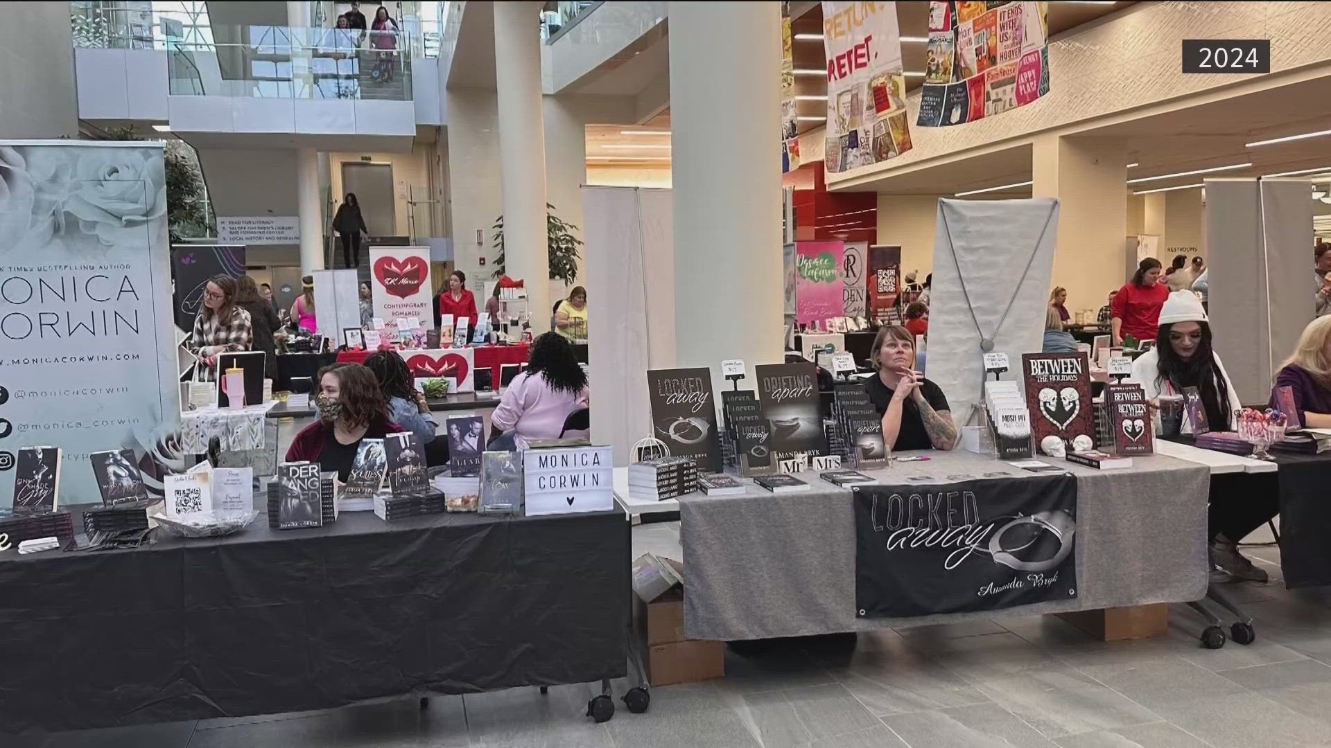 The library is bringing the convention back for a second year. 