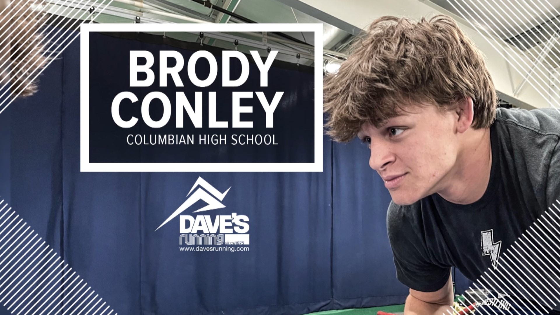 Conley captured his second straight state title, ending his career on a 119-match winning streak for the Tornadoes.
