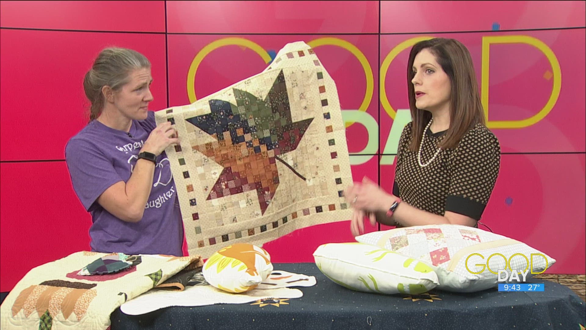 Rachel Meinke of the Carpenter's Daughter Quilt Shop in Helena talks how a quilt project could be the gift you're looking for.