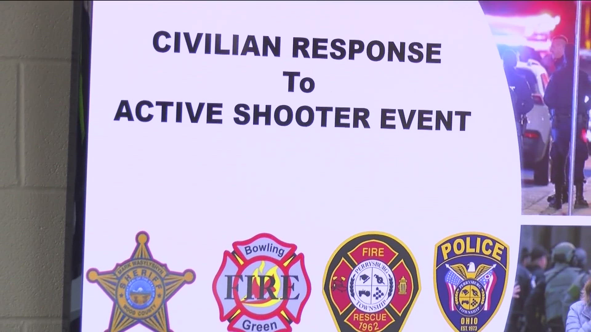 Maya May explains what law enforcement will be teaching at an upcoming active shooter training event.