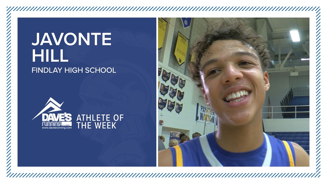 Athlete of the Week Javonte Hill of Findlay High School