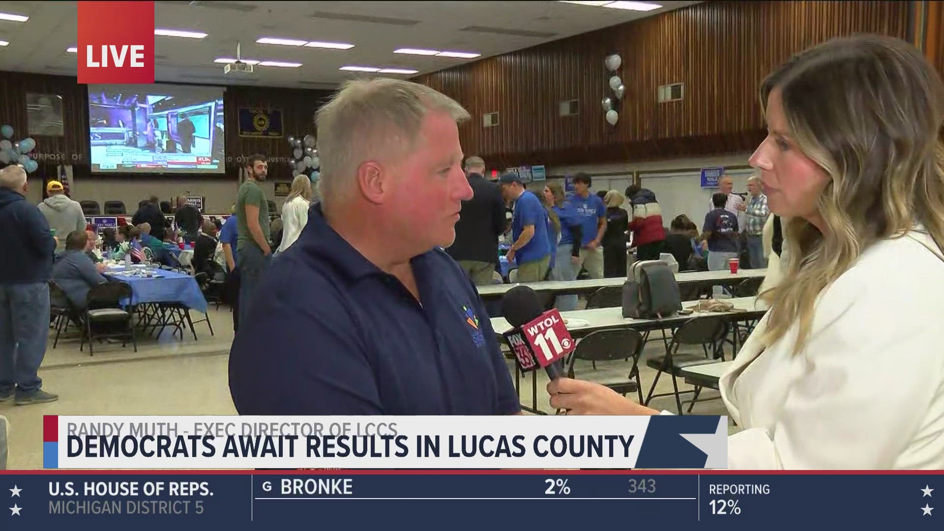 Randy Muth, executive director of Lucas County Children Services, is optimistic about the ballot issue presented to voters for new money.