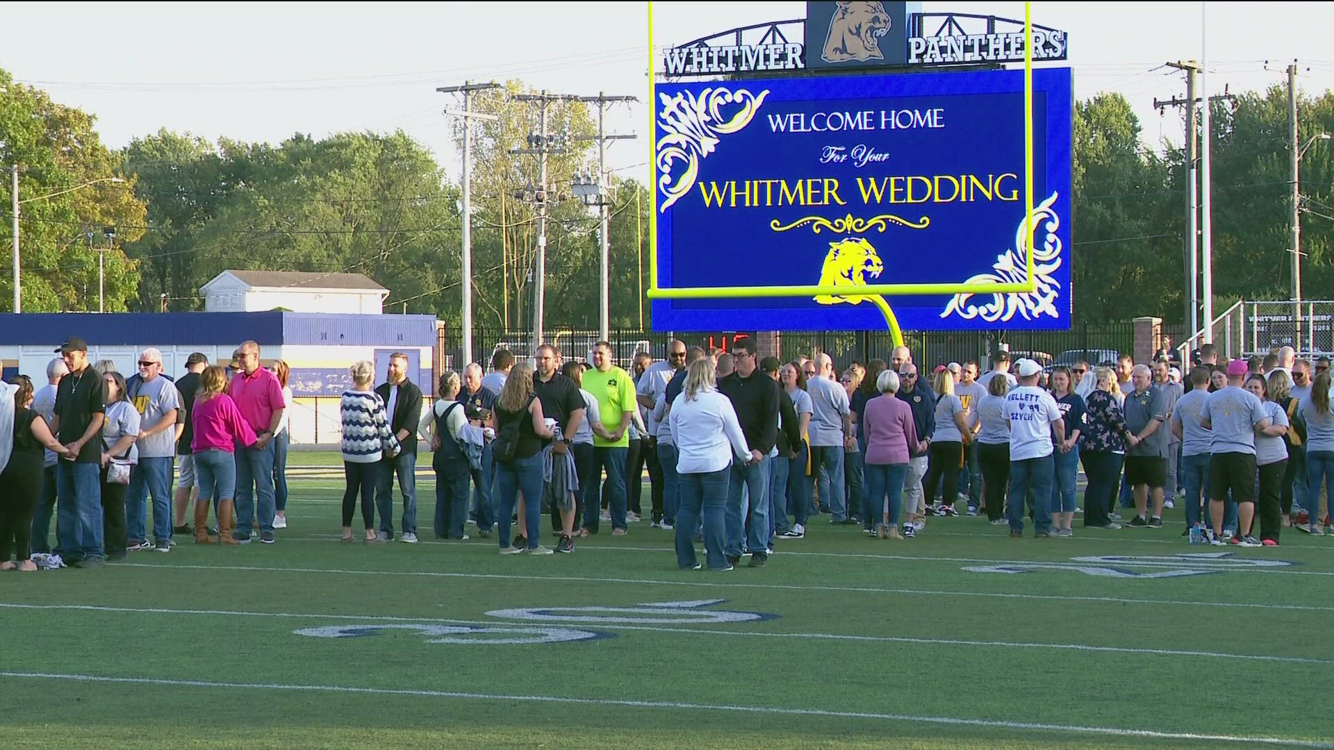 All of the couples are married to either their high school sweetheart or someone who graduated from Whitmer High School.