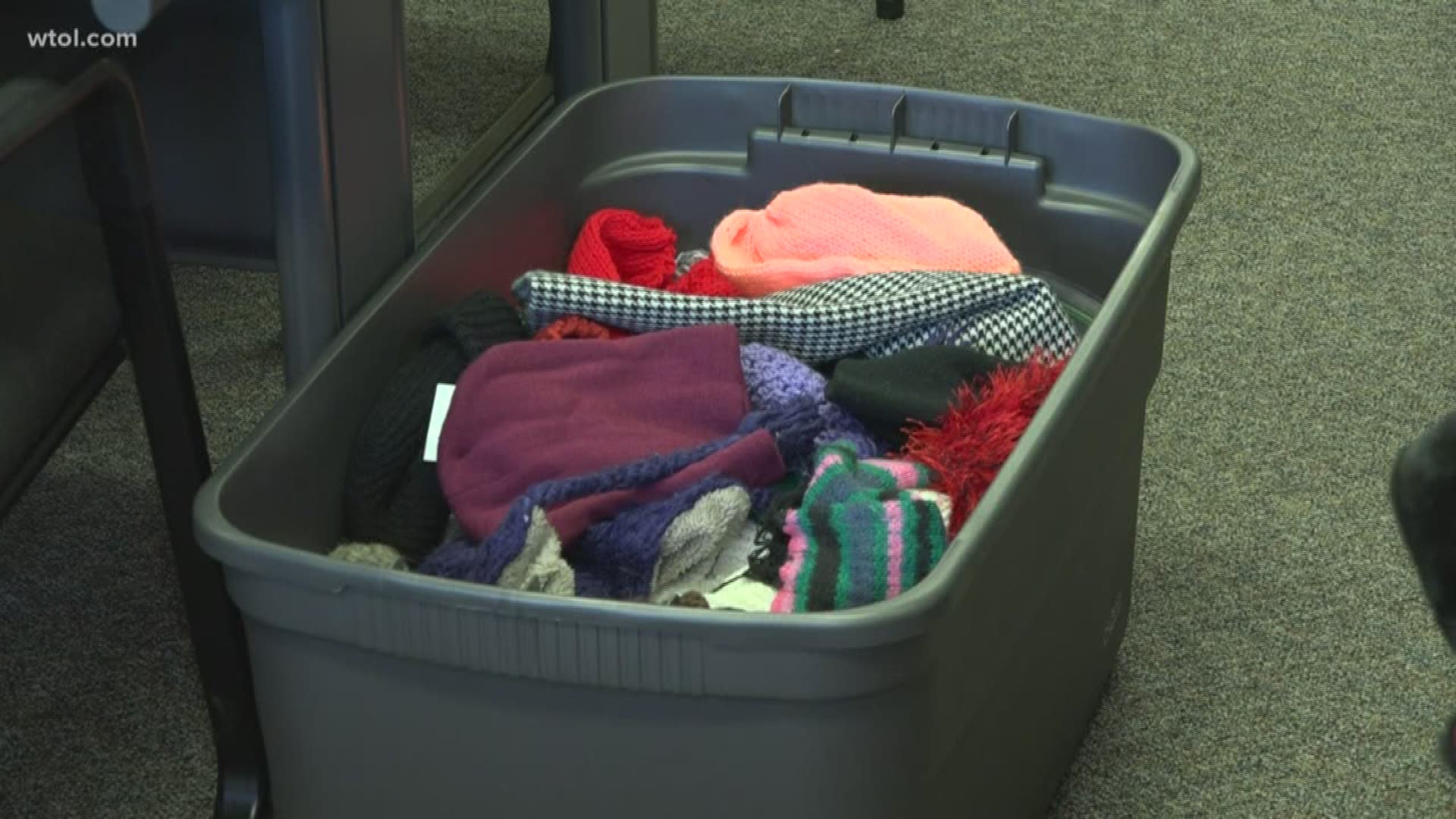 As the weather outside continues to get colder, a local domestic abuse shelter is working to spread the warmth.