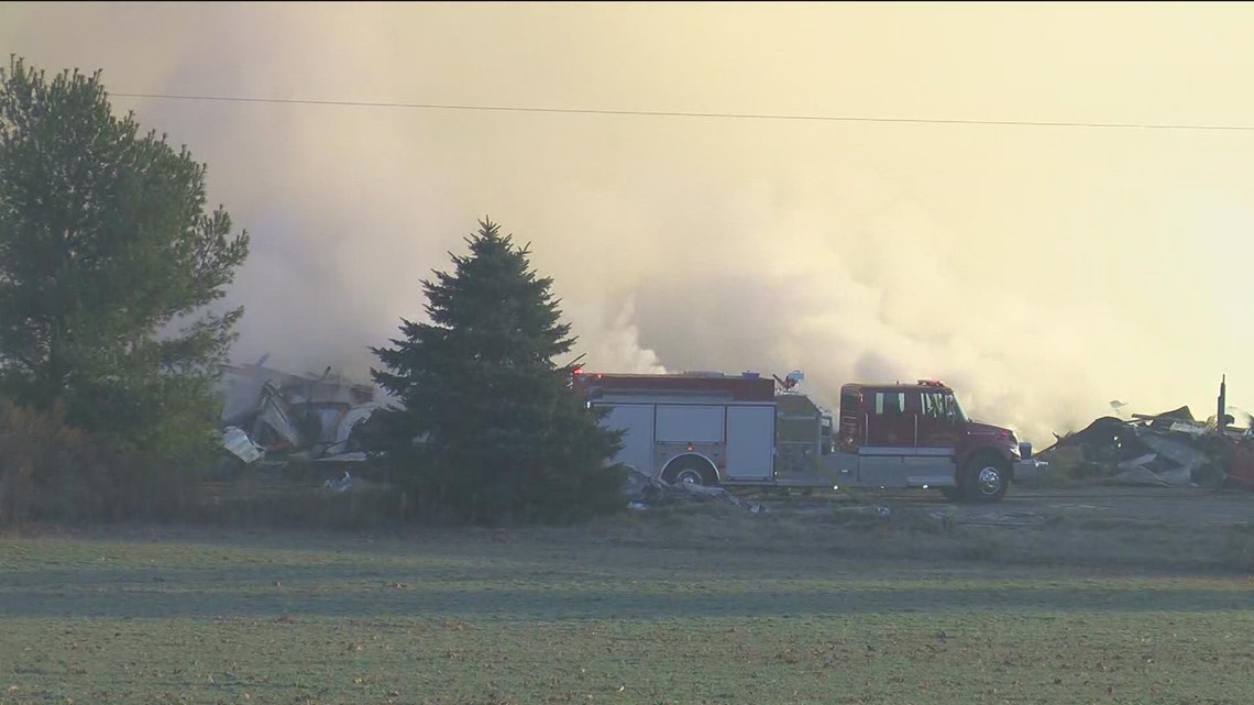 Multiple fire departments responding to morning barn fire in Morenci ...