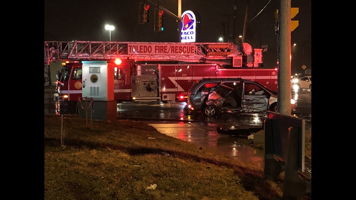 Four injured after accident near Airport and Byrne