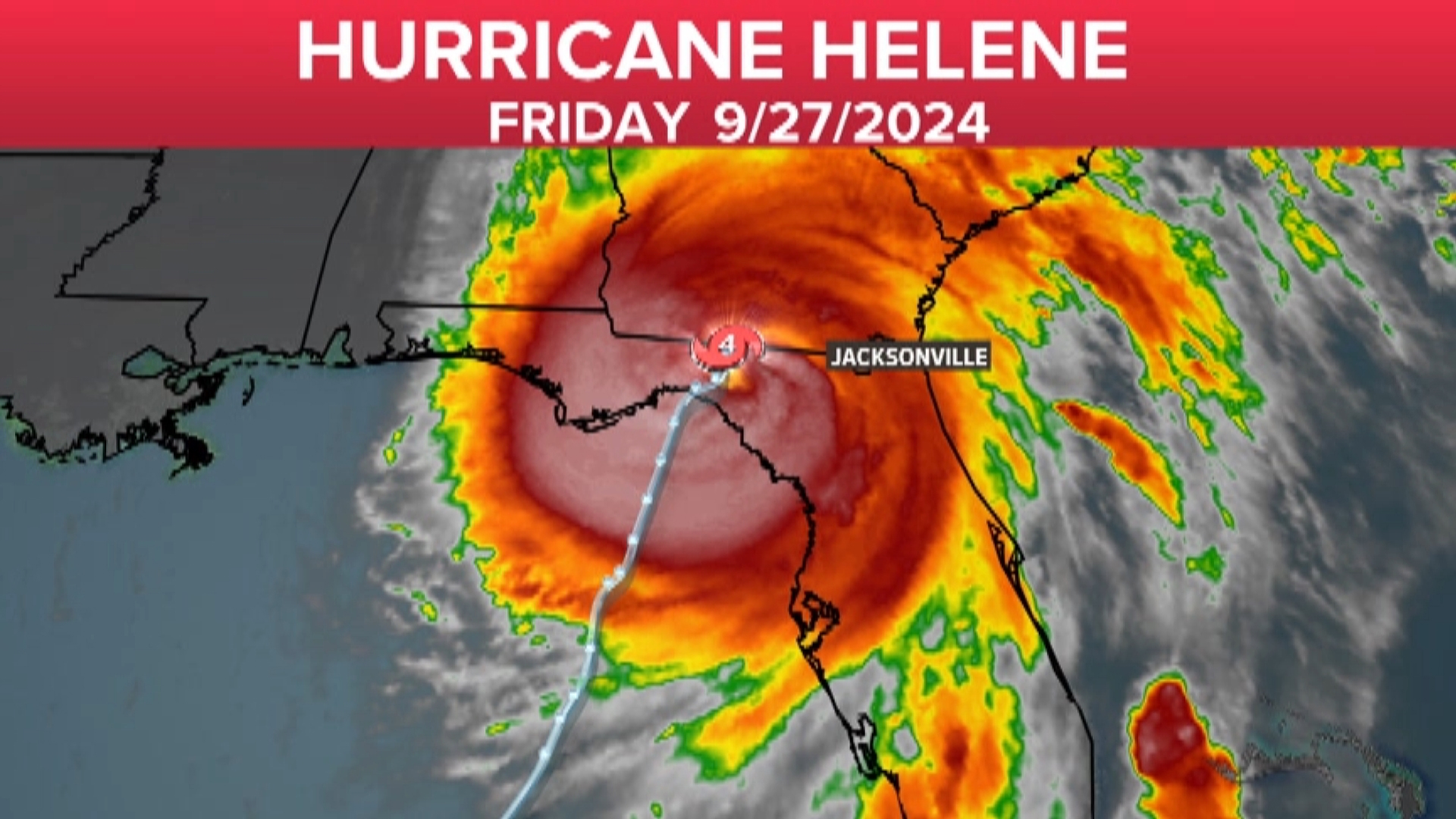 Helene was the strongest hurricane on record to strike the Big Bend region of Florida in recorded history.