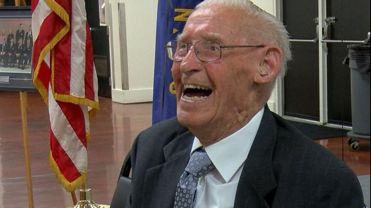 100-year-old veteran served in WWII, Korea, and Vietnam