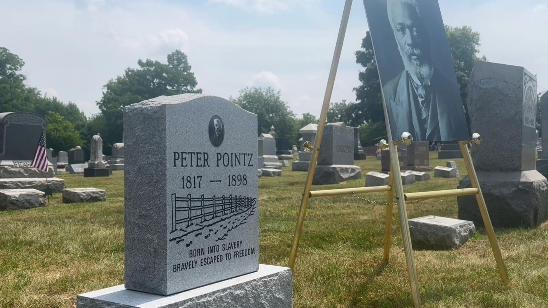 Peter Pointz escaped slavery and settled in Ohio. He became a beloved member of the Clyde community and was known as "Uncle Peter."