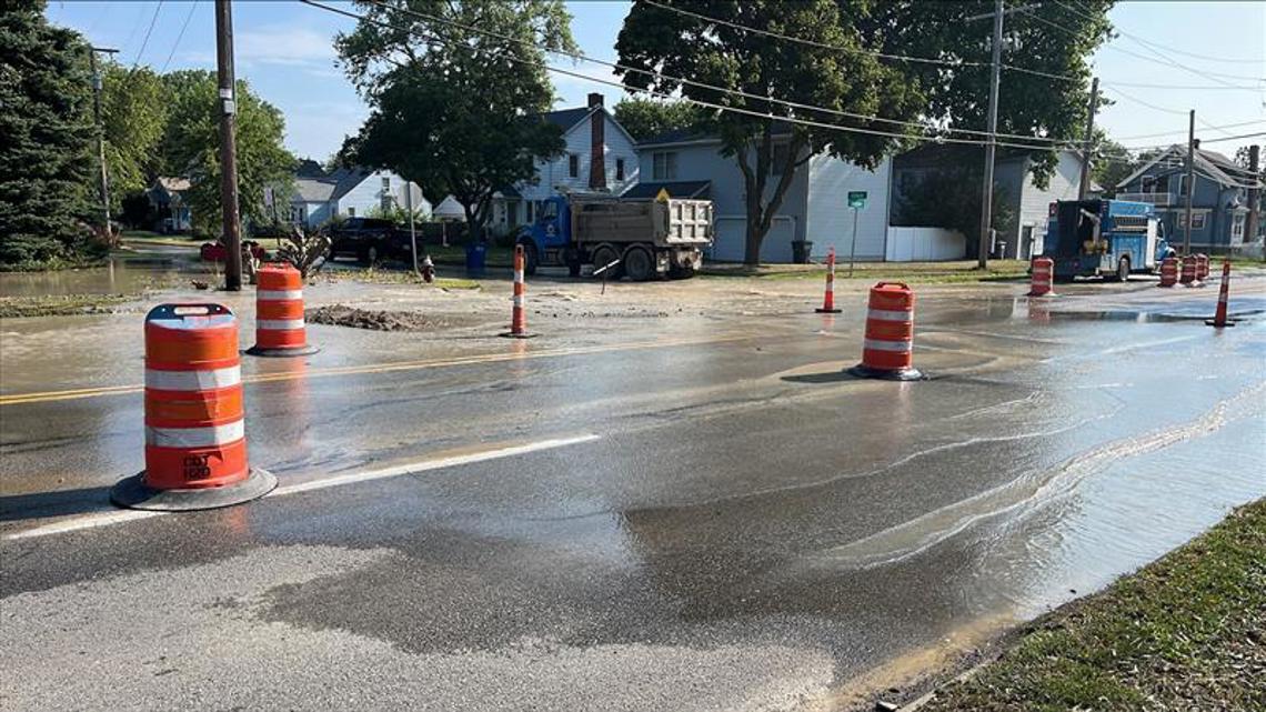 Road reopens in south Toledo after water main break causes closure ...