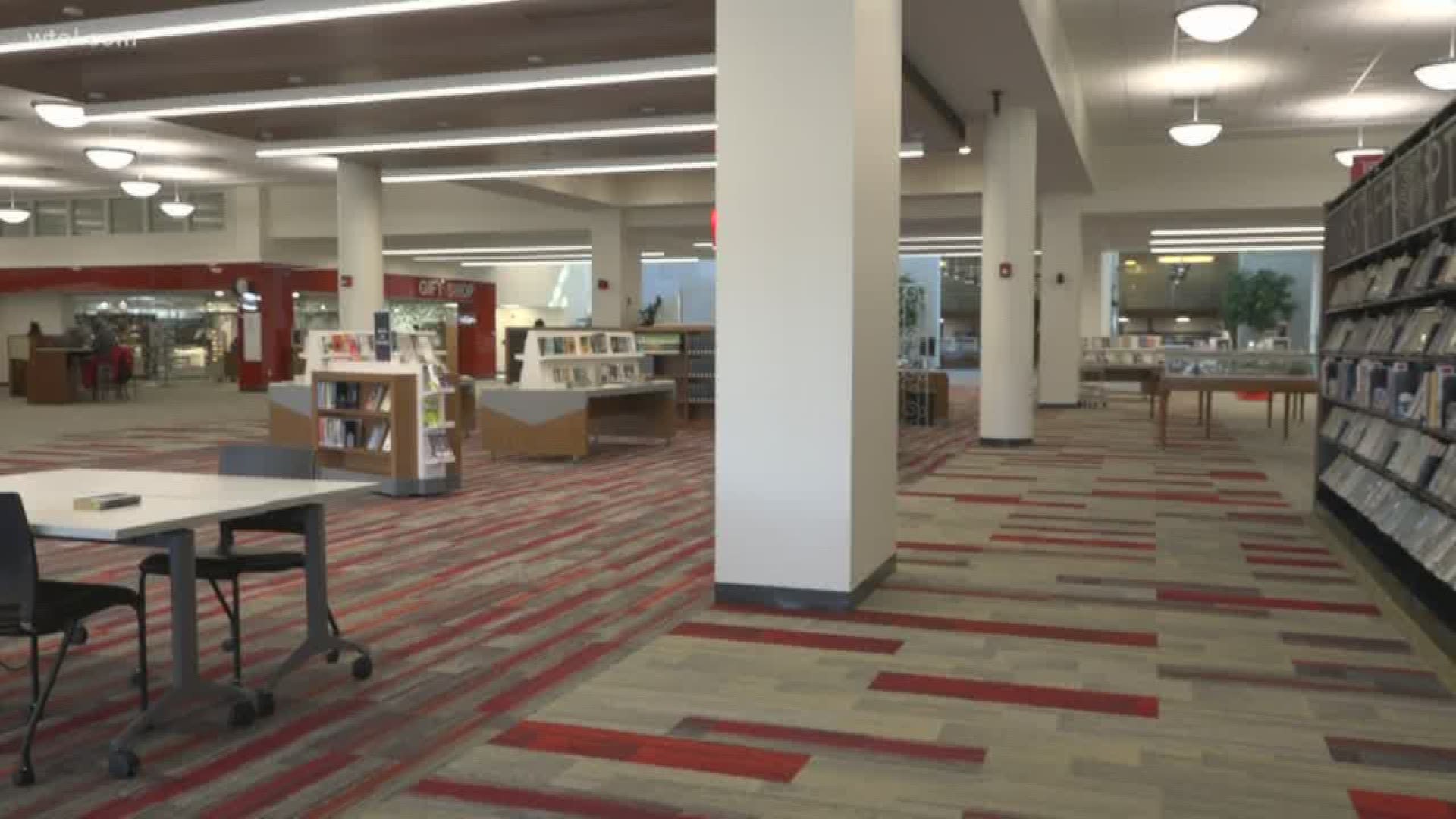 The library is using grant money to hire someone to be in charge of the project.