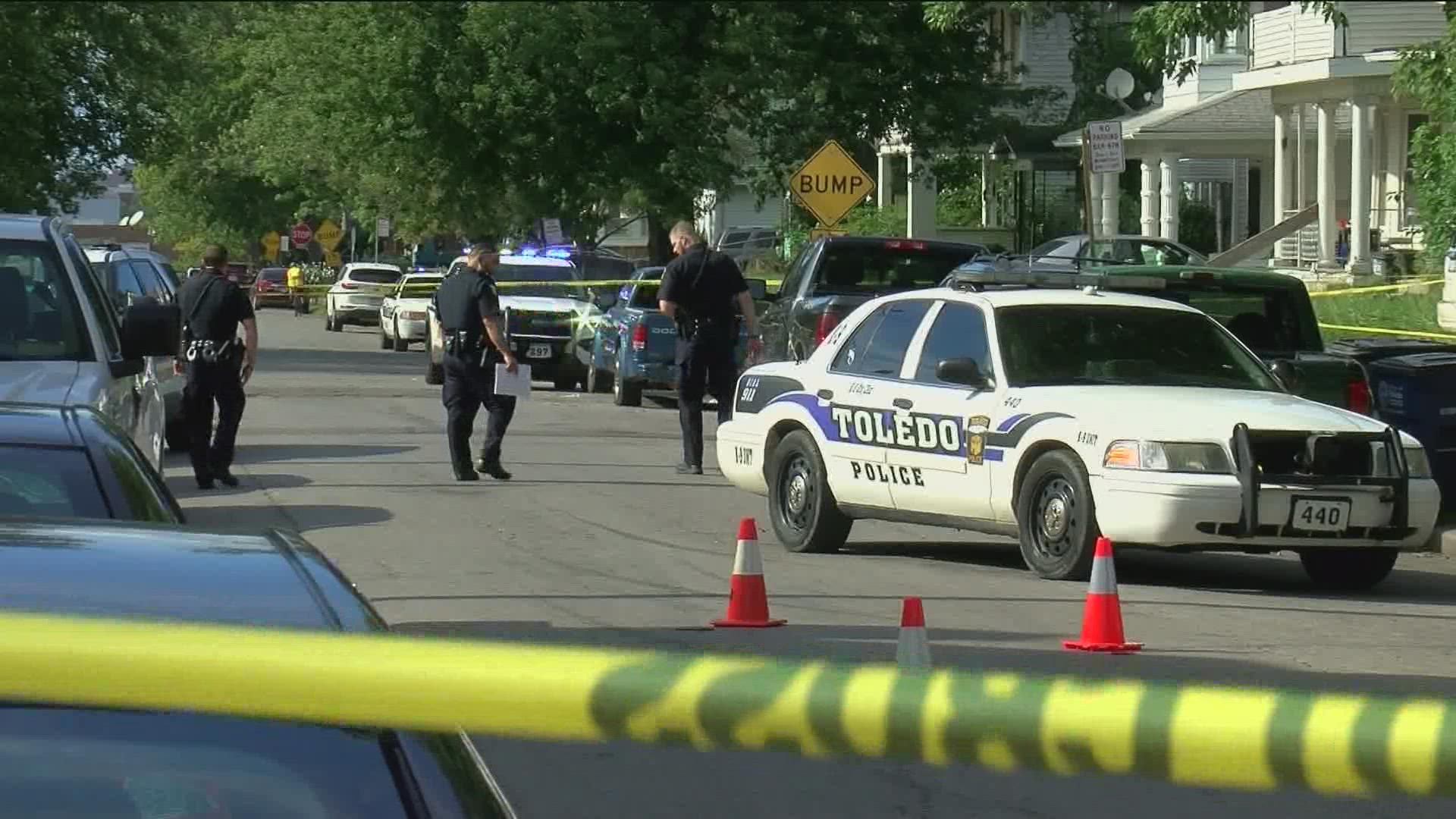 The shooting happened on Platt St. near Starr Ave. around 3:40 p.m. Charles Marshall, 38, was Toledo's second victim of homicide on Saturday.