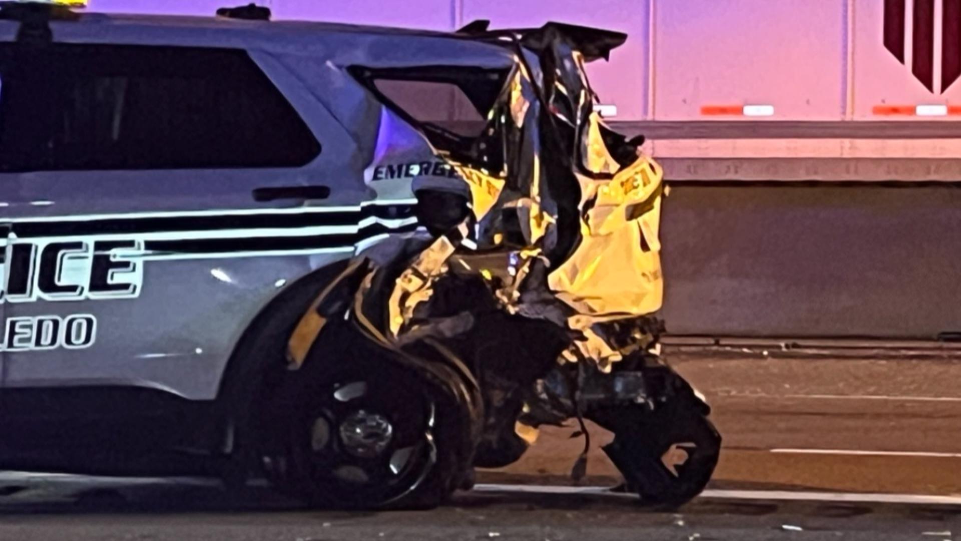 Suspected drunk driver hits TPD cruiser on I-75 | wtol.com