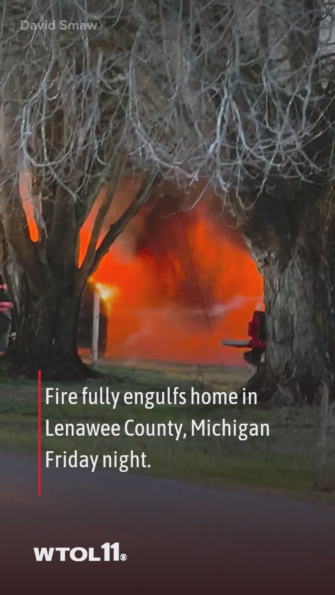 Lenawee County home total loss after fire Friday night | wtol.com
