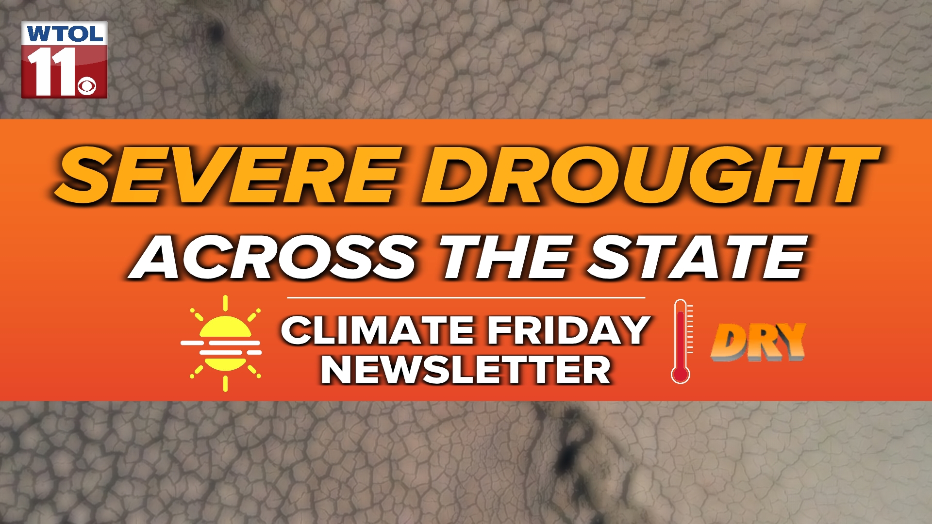 Meteorologist John Burchfield looks at drought across the state.