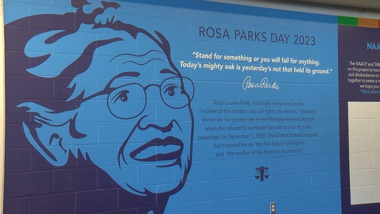 Toledo Celebrates icon Rosa Parks Birthday with new mural