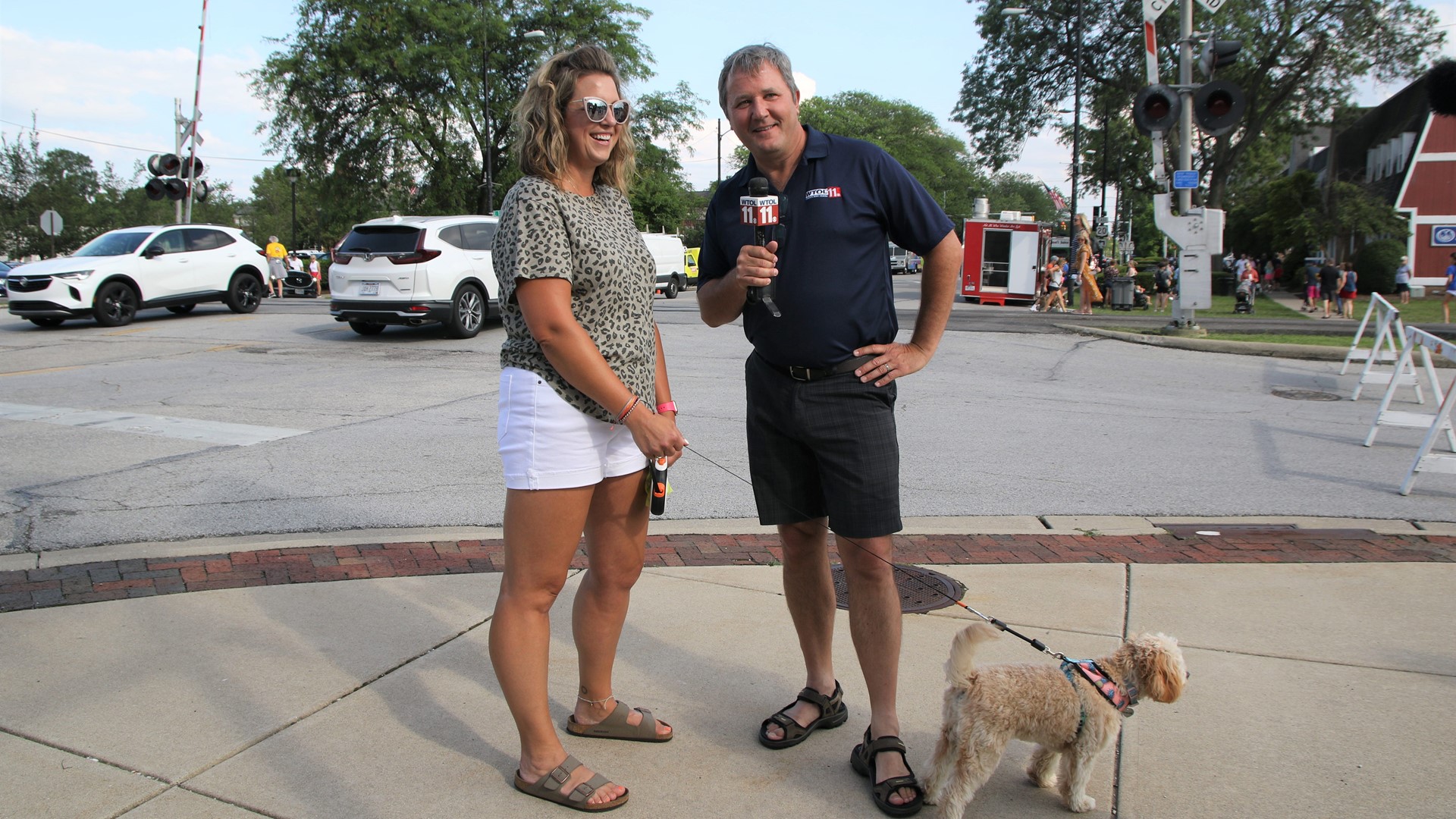 For Day 4, Robert stopped by the Perrysburg Farmers Market! He was joined by his family including his wife, former WTOL 11 reporter Michelle Shiels.