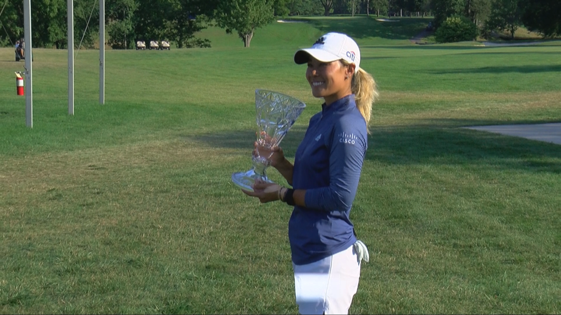 The American won her second LPGA event in two weeks, both in Toledo.
