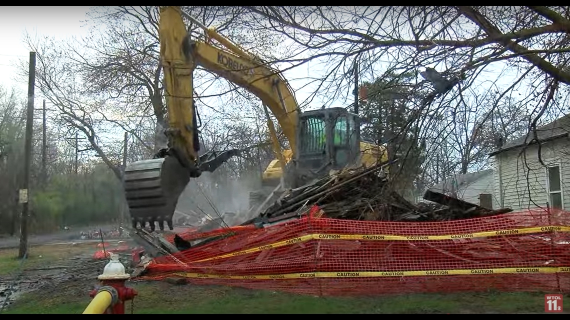 House where Kei'Mani Latigue's body was found catches fire, burns down