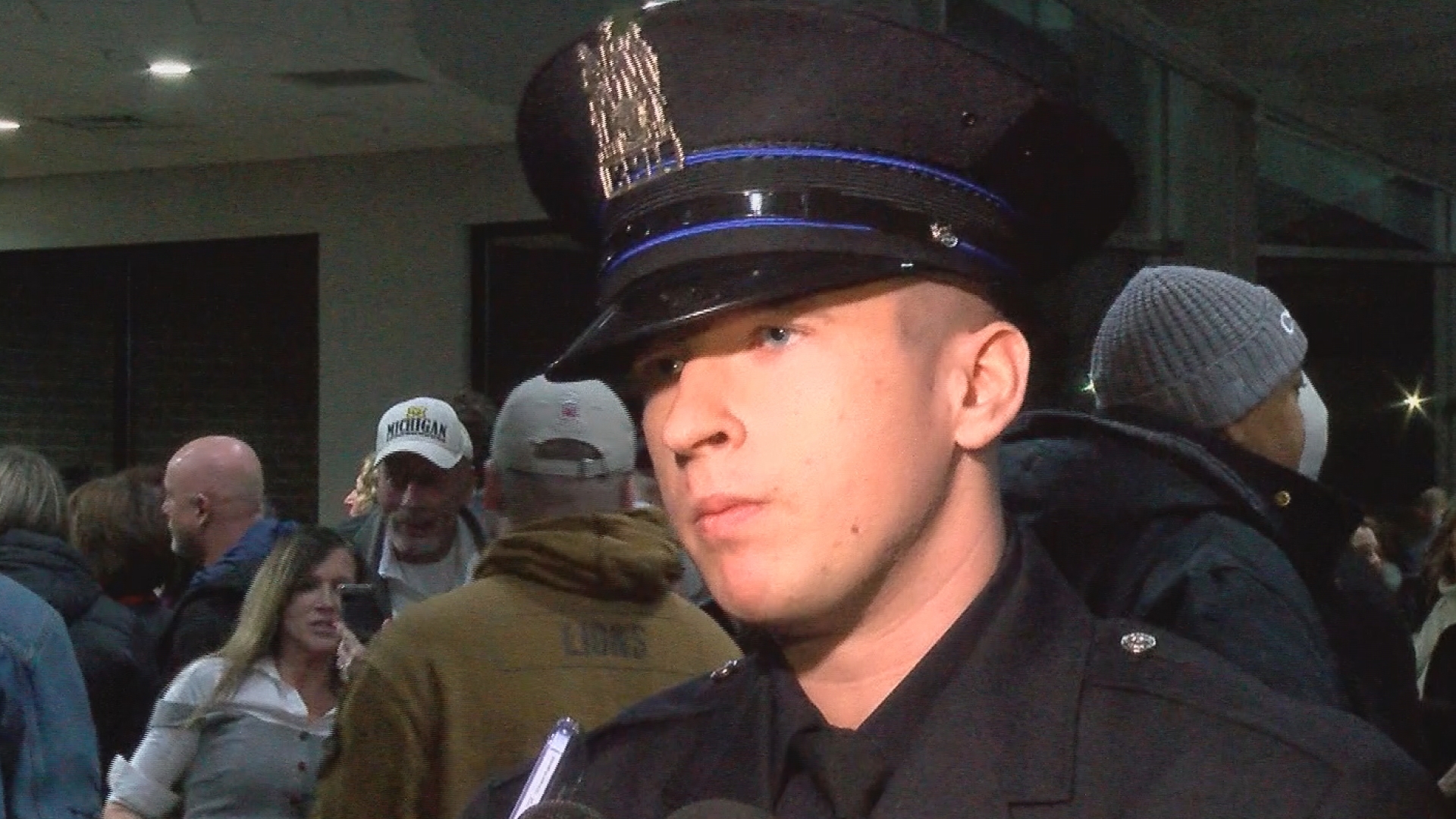 Keith Dressel's son, Noah, graduated from the 71st academy class of the Toledo Police Department 18 years after his death.