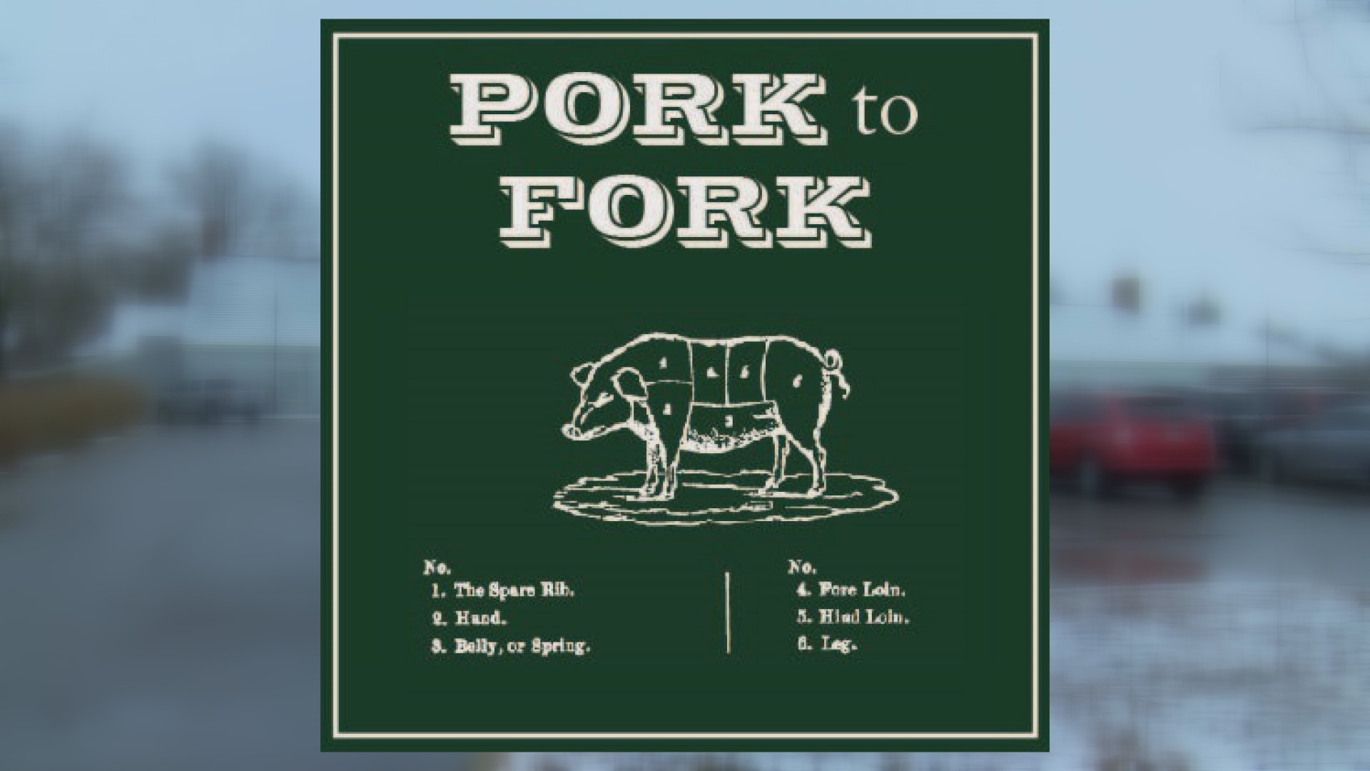 The weekend event demonstrates how people in the pioneer days harvested and served pork from their farm.