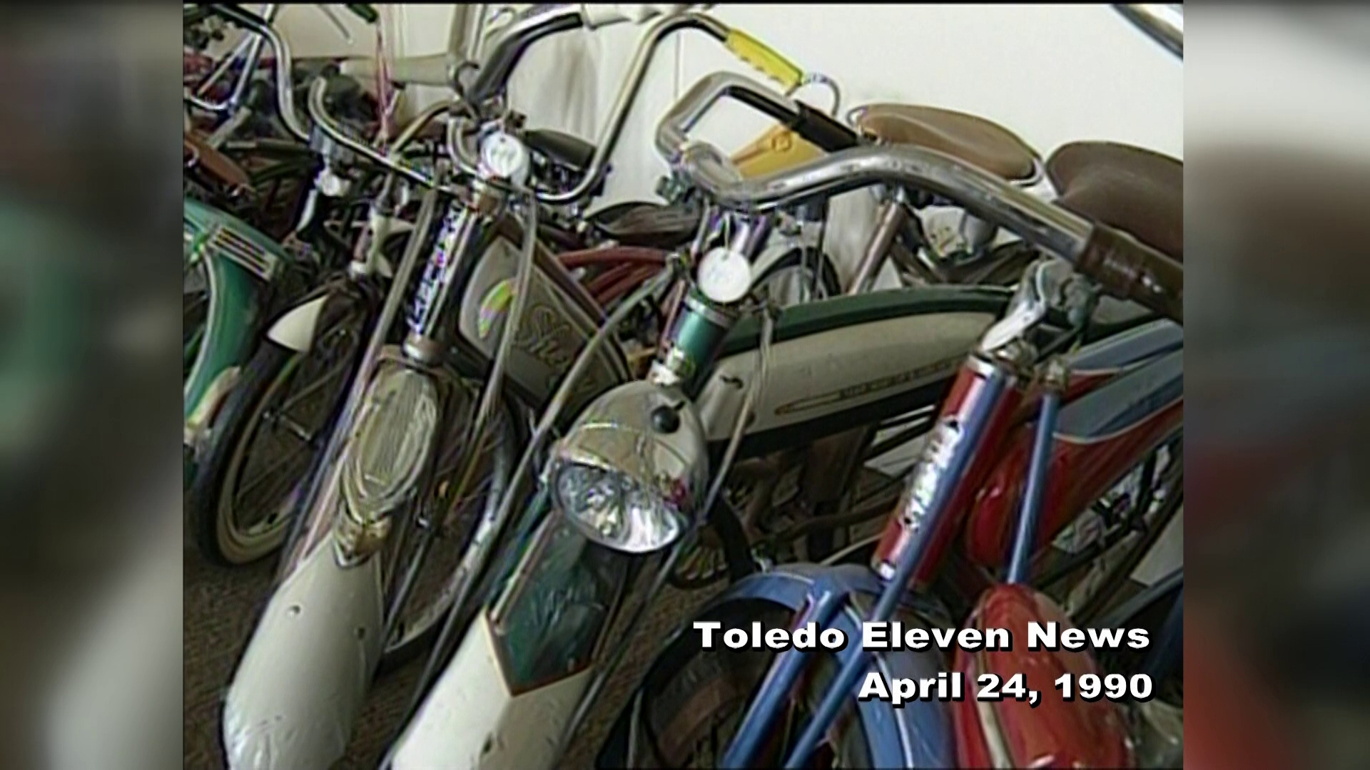 In this throwback, Dick Berry visits a bicycle collector in Fremont, Ohio, who even has an antique bicycle worth more than most new cars in 1990.