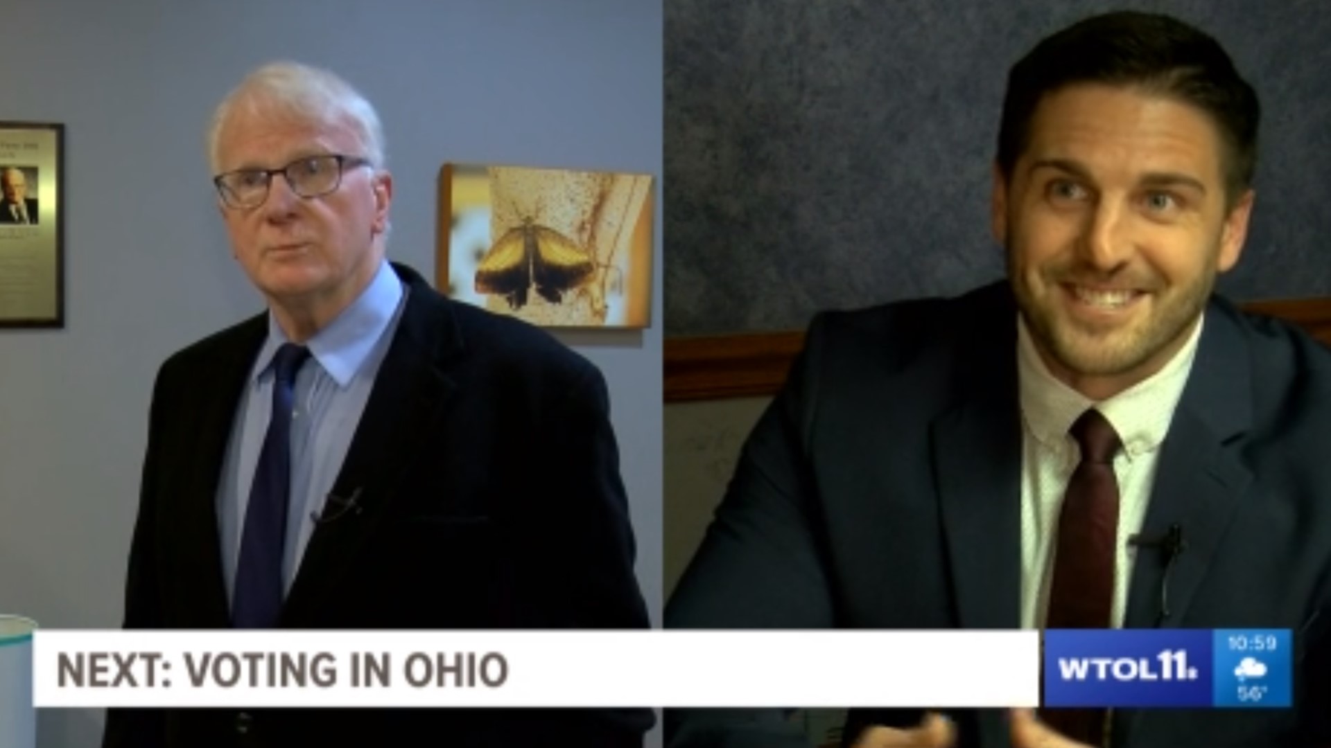 Incumbent Ted Bowlus and Cory Kuhlman will be on the ballot for the Ohio primary on March 19.