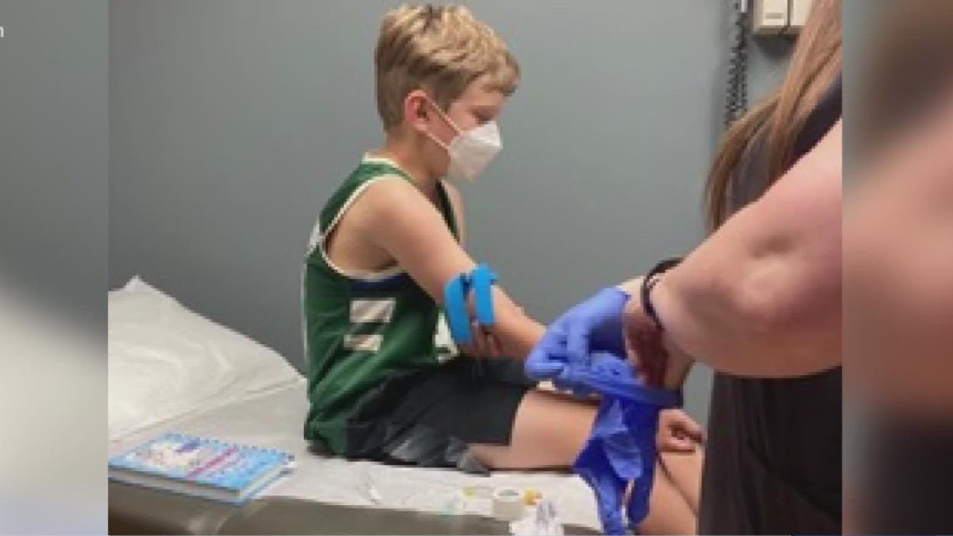 9-year-old Nolan Roberts and his mother Mindy are encouraging other kids and families to do their research and get the vaccine when possible.