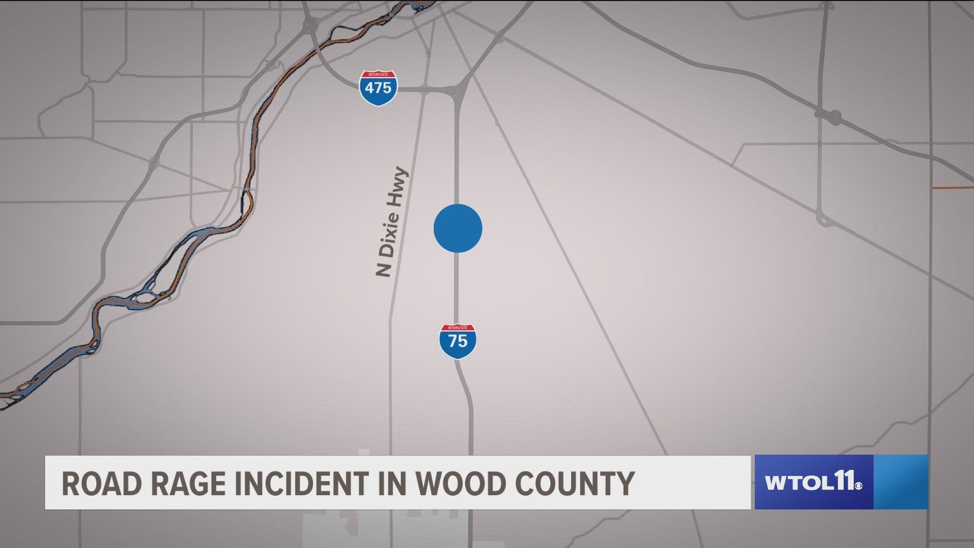 The victims reported another vehicle shot at their vehicle on I-75 in Wood County. The suspect fled south across multiple counties before being taken into custody.