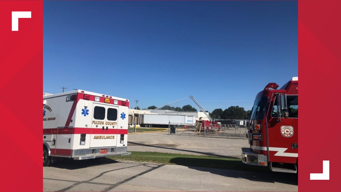 Multiple fire departments battle Swanton factory fire
