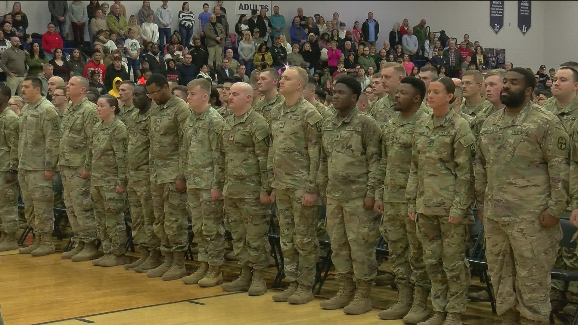 Local Army National Guard Deploys