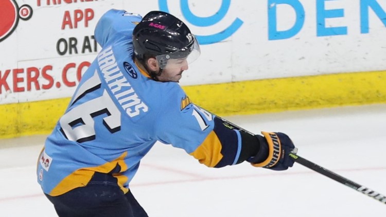 Walleye forward Brandon Hawkins earns 2nd straight ECHL MVP honors ...