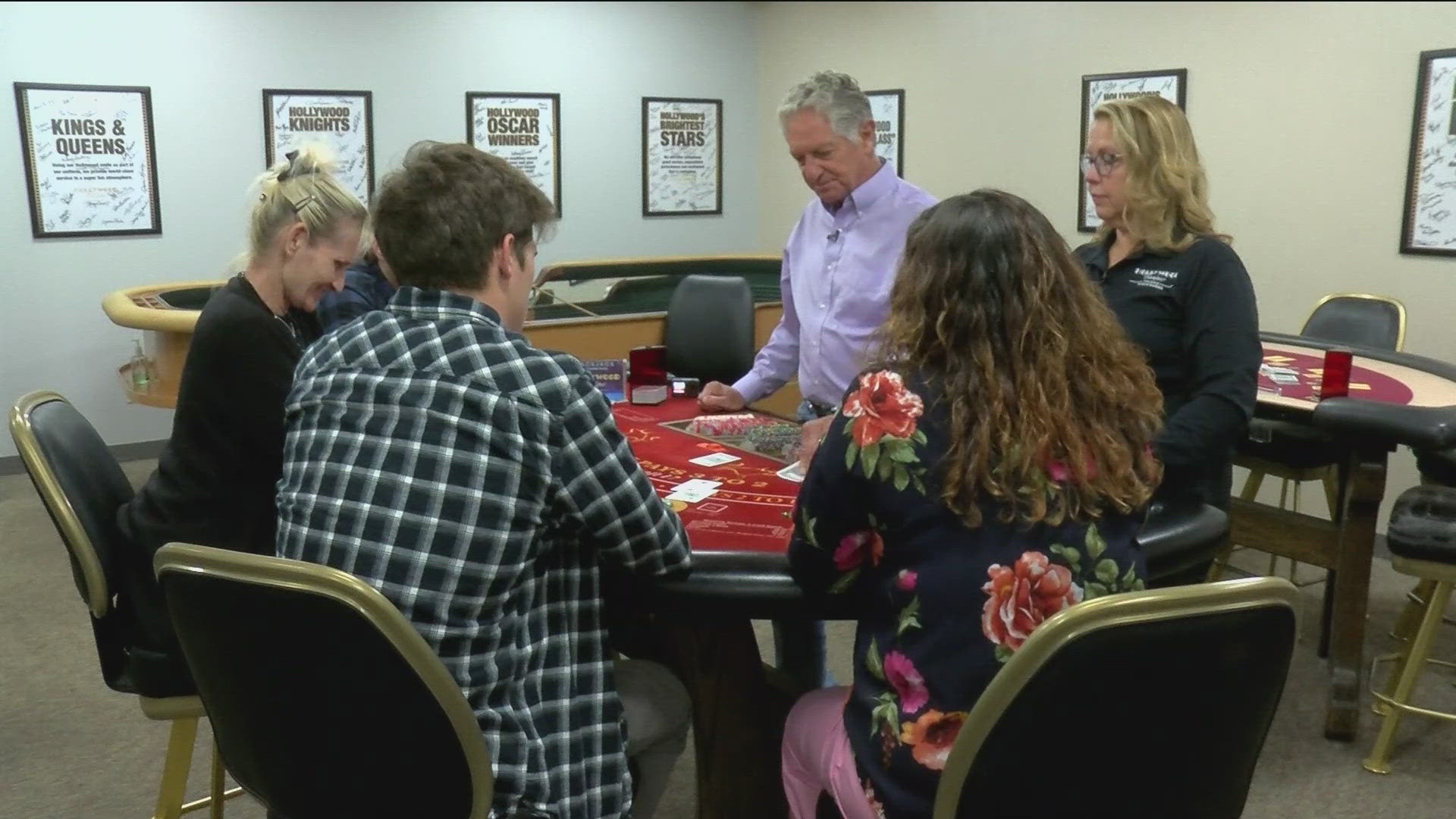 In this week's "Try This," Dan Cummins takes part in Hollywood Casino Toledo's dealer school to learn all about what it takes to keep those card games moving.