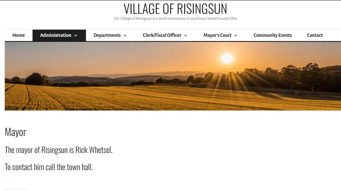 Risingsun mayor resigns amid plea deal over charges | wtol.com
