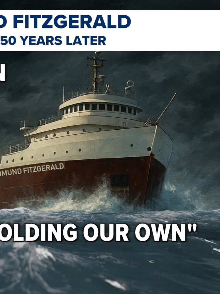 Recreating the historic storm that sank the SS Edmund Fitzgerald 50 ...