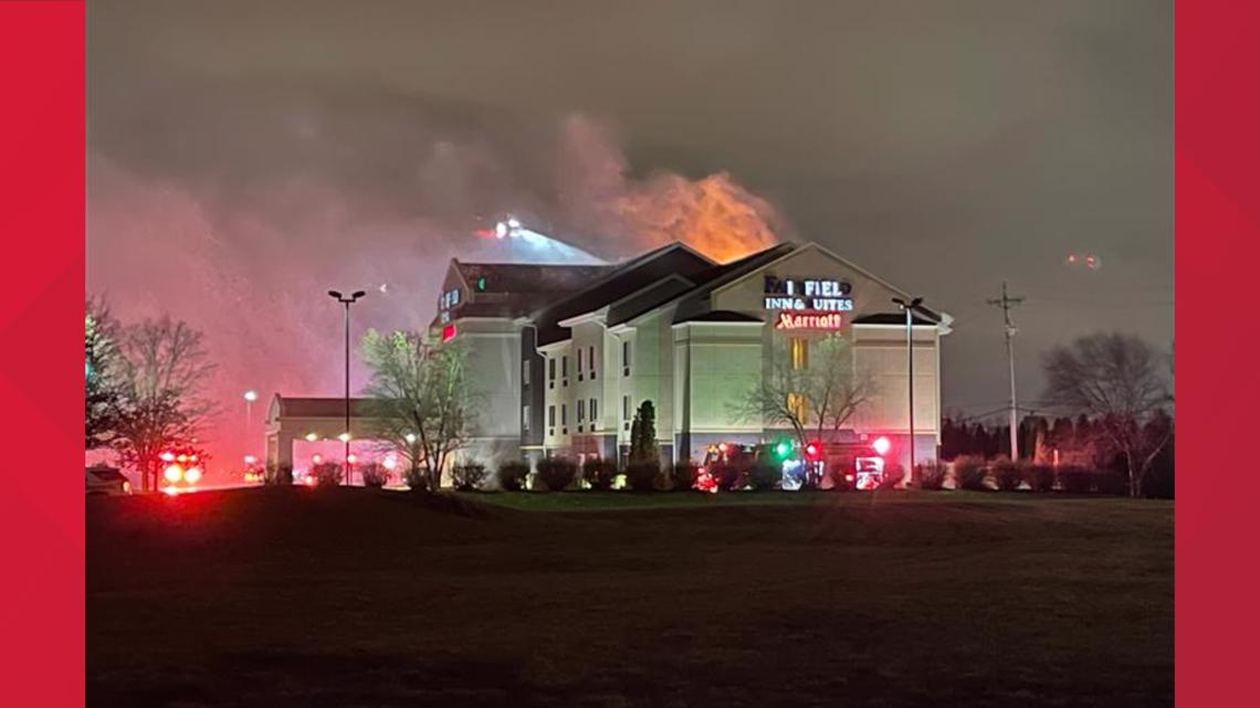 TFRD battle west Toledo hotel fire Wednesday morning | WTOL 11 - Vimarsana News