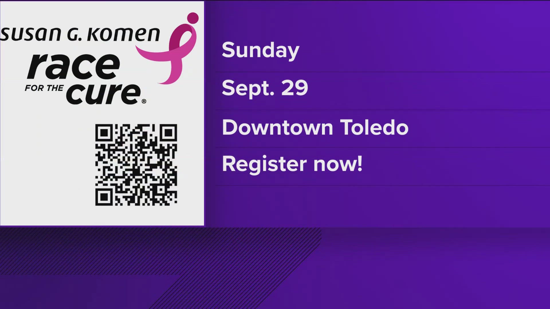 In about three weeks, the streets of downtown Toledo will be packed for this year's Susan G. Komen Race for the Cure. Emily Zarecki is being celebrated this year.