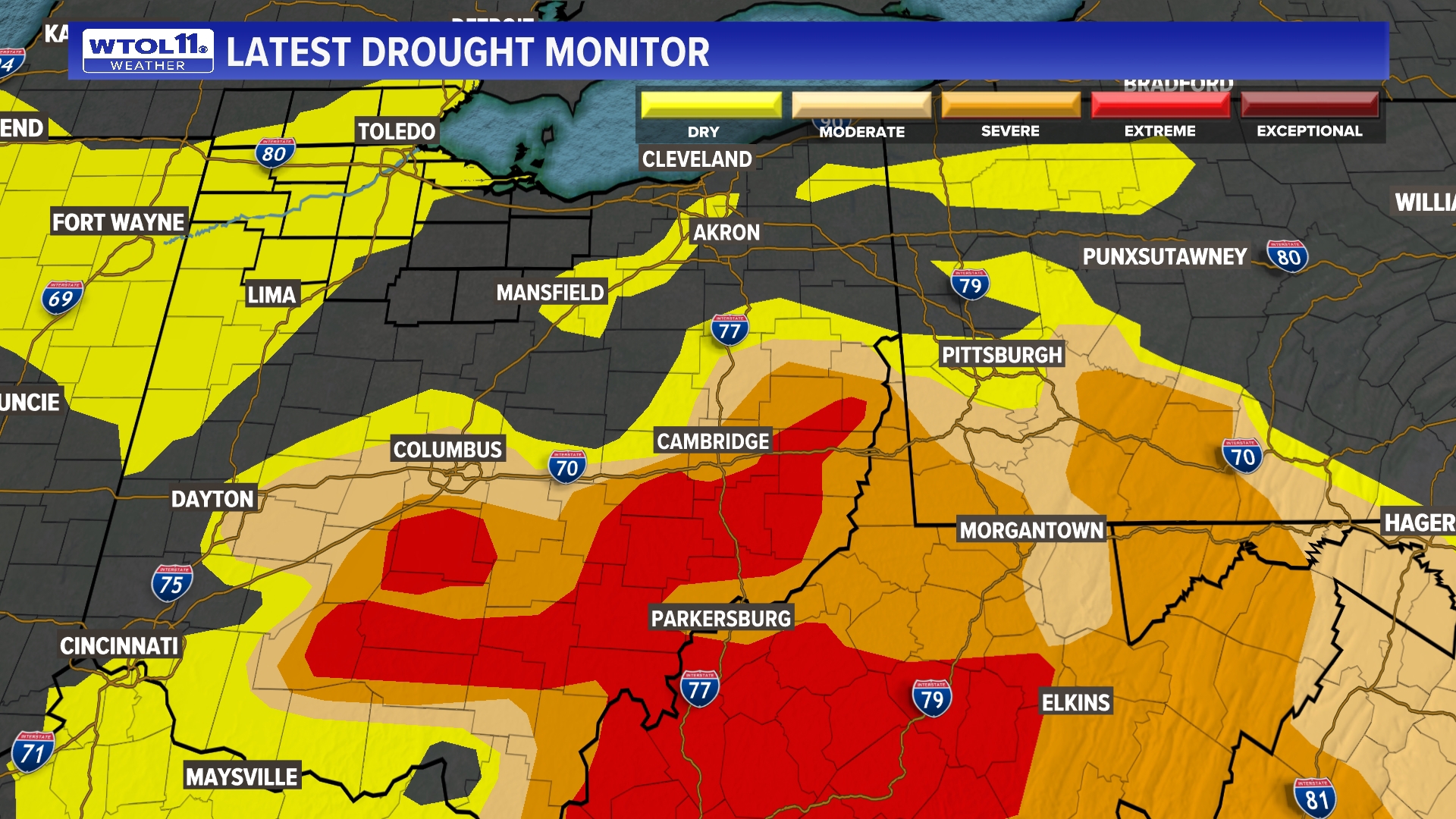 How are drought conditions impacting northwest Ohio agriculture? | wtol.com