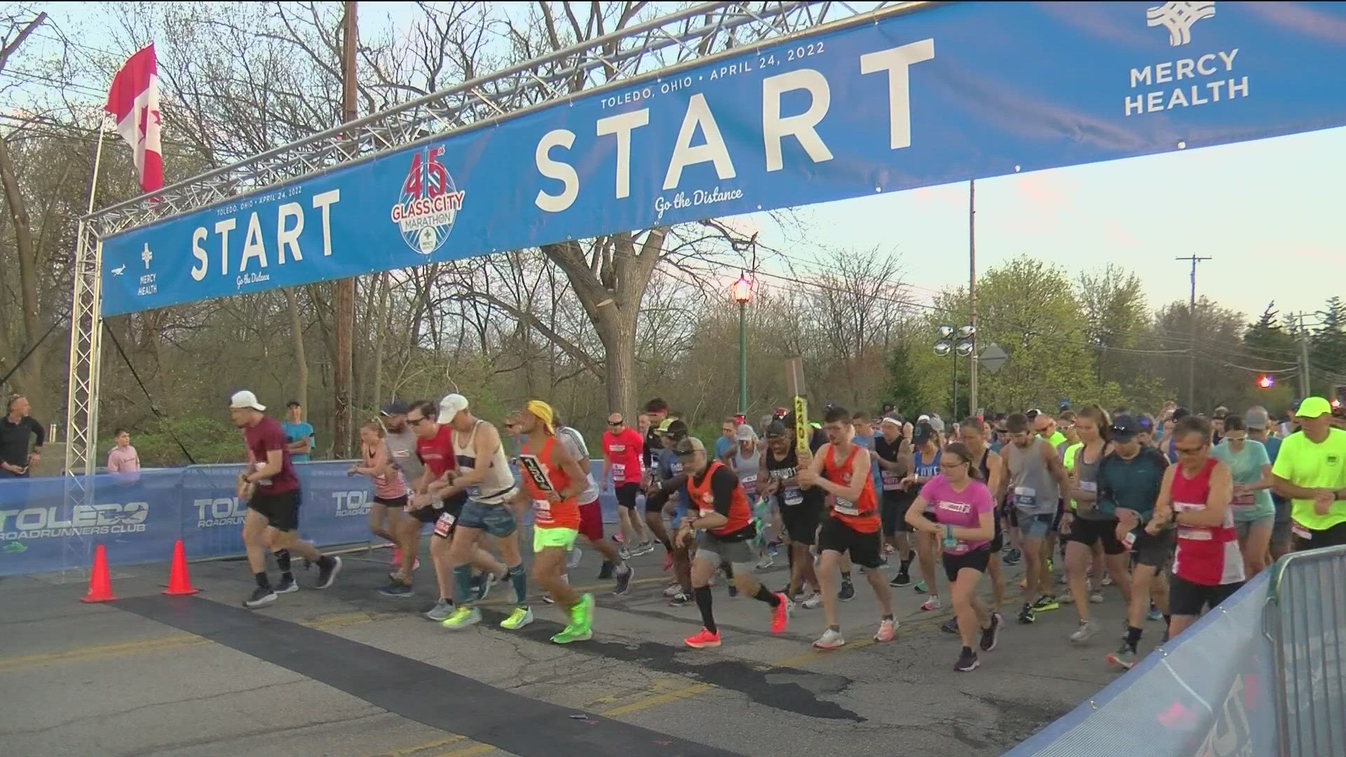Kristy Gerlett is with event organizers as they gear up for the Glass City Marathon this weekend!