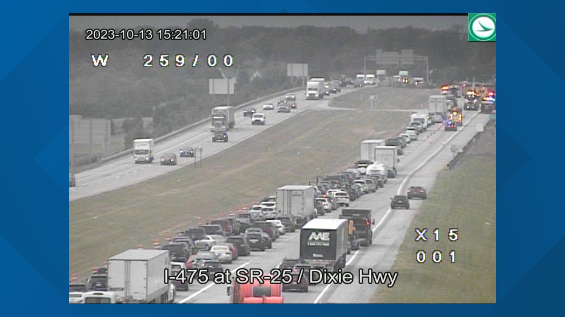 2 hospitalized in crash; I475 in Perrysburg reopen