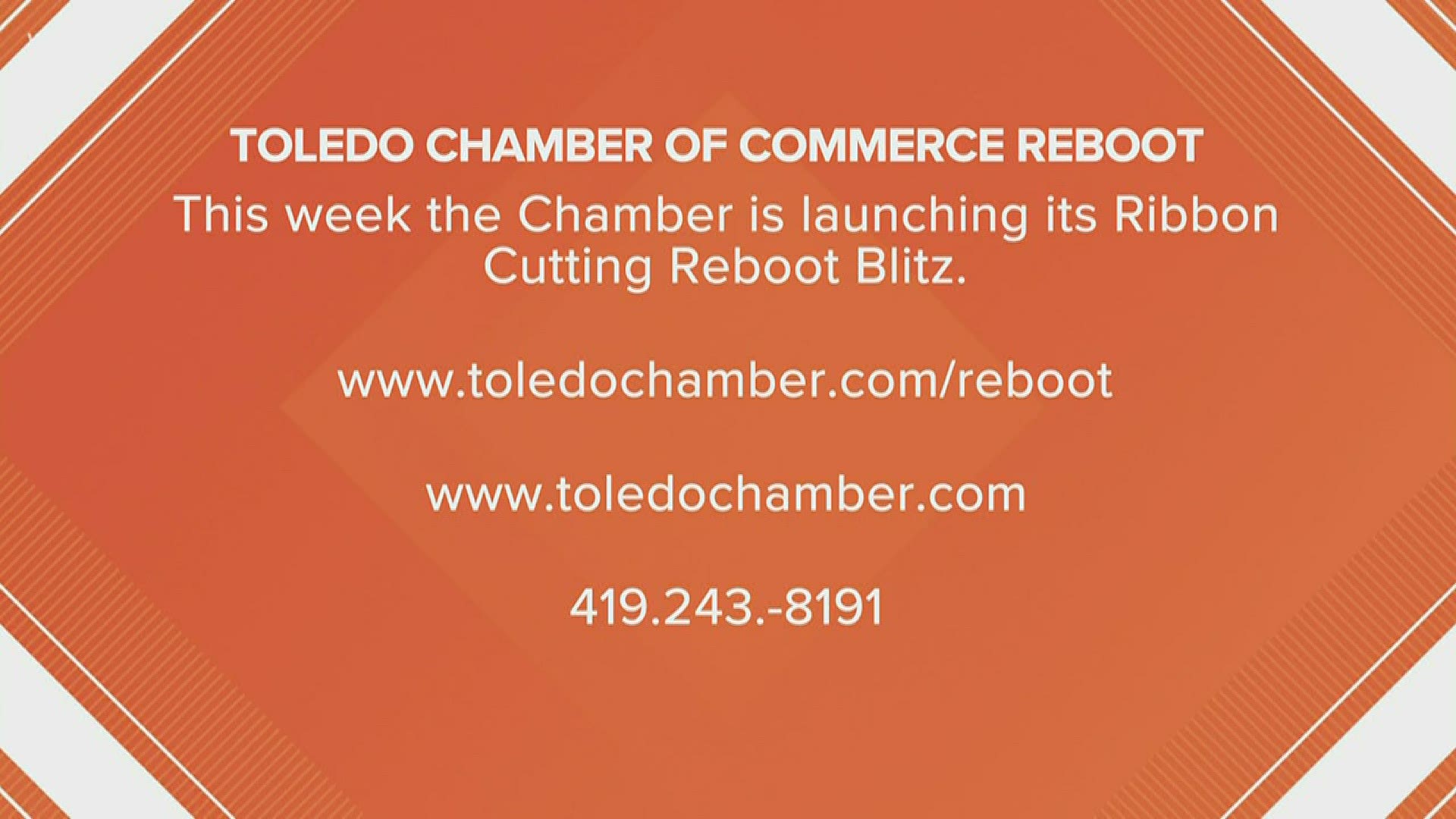 The Toledo Chamber of Commerce launches a new program to get Toledo businesses back on track.