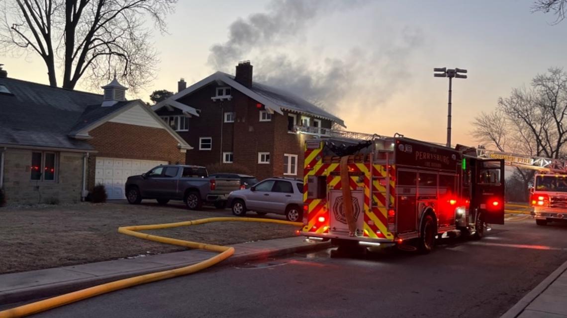 Vacant duplex fire in Maumee Wednesday morning