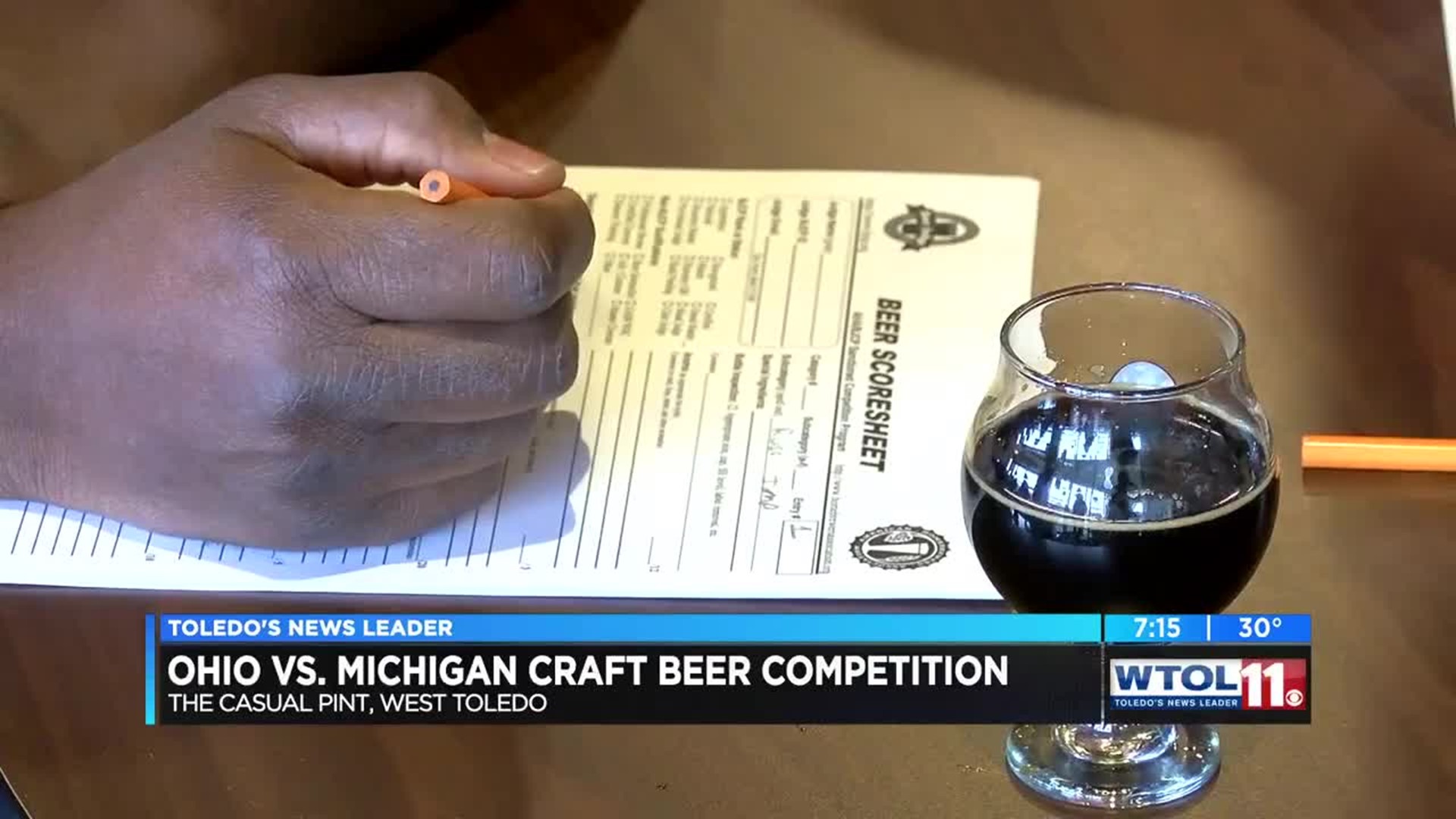 Ohio vs. Michigan craft beer competition