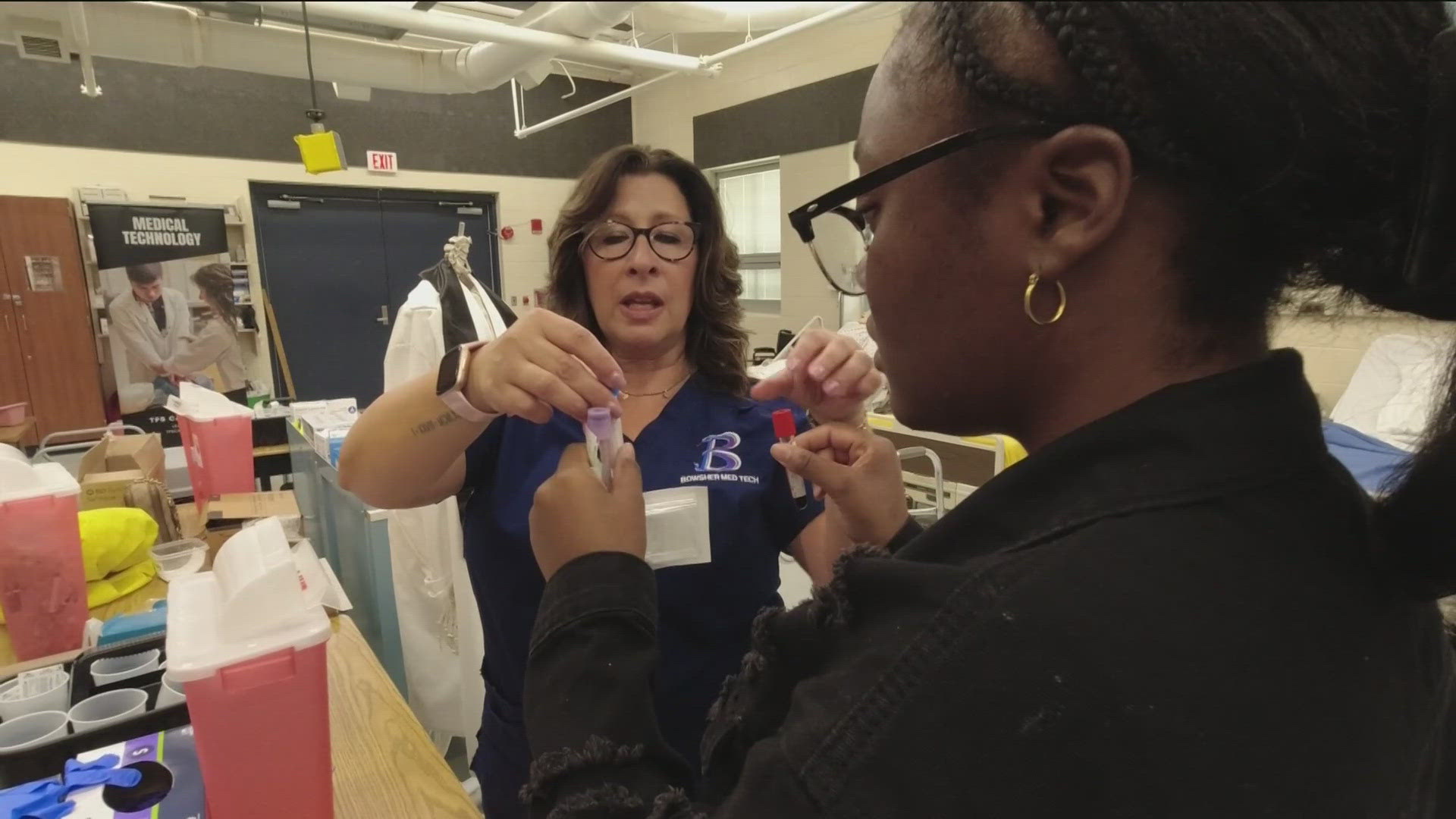 Amanda visits Bowsher High School for a look at TPS' Medical Technology Program. Carrie Franks, med tech instructor, chats more about what the program offers.