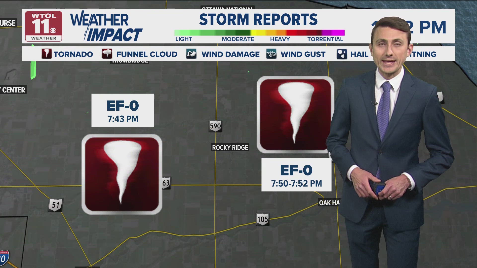 2 tornadoes touched down in northwest Ohio during Wednesday storms ...