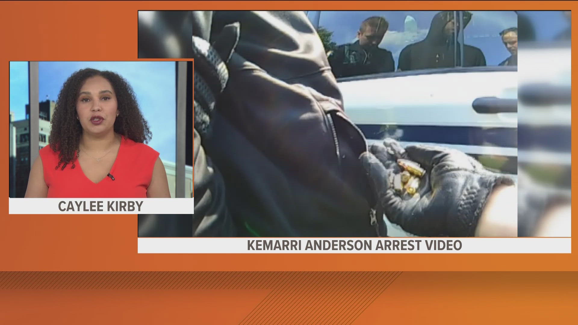 Kemarri Anderson, 25, is accused of shooting and killing Brandon Abbott last month. 